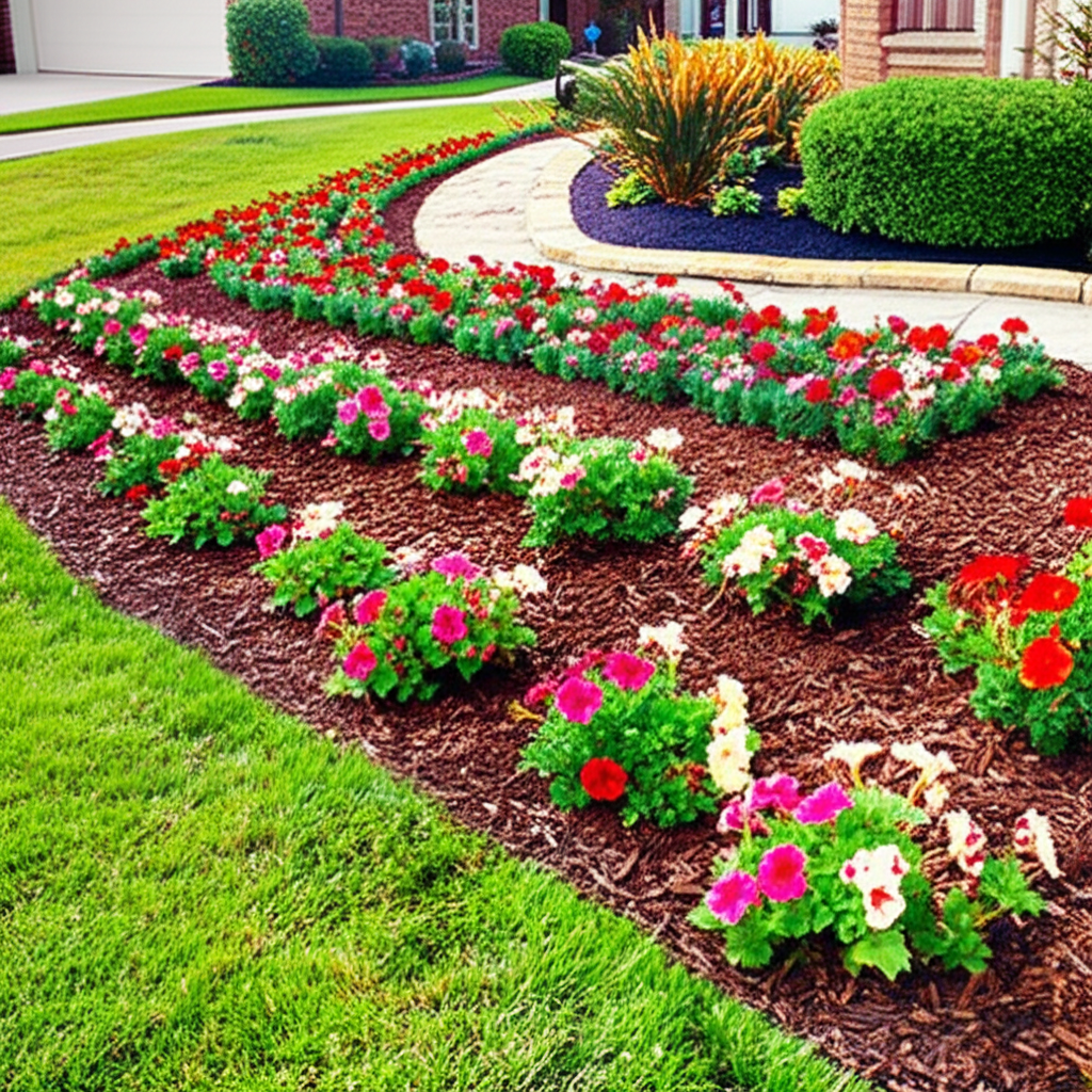 Instalacion de flores
